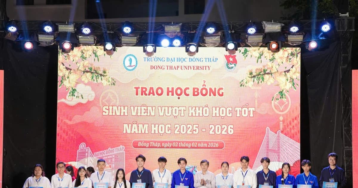 Gần 500 tỷ đồng hỗ trợ sinh viên Trường ĐH Đồng Tháp