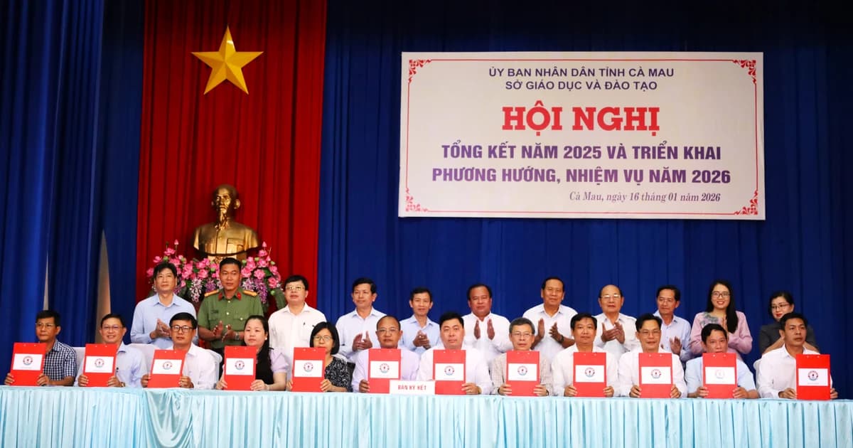 Cà Mau phát triển GD&ĐT theo hướng đồng bộ, hiện đại, chất lượng và bền vững