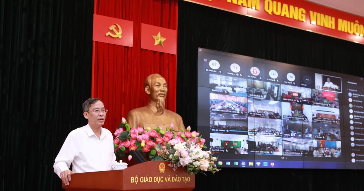 Phát triển đội ngũ nhà giáo cần mang tính đồng bộ và lâu dài