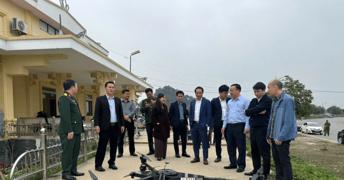 Thử nghiệm UAV phục vụ quản lý Lễ hội Du lịch Chùa Hương 2026