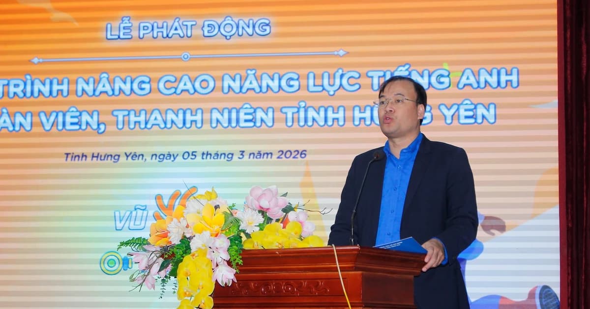 Hưng Yên phát động chương trình nâng cao năng lực tiếng Anh cho thanh niên