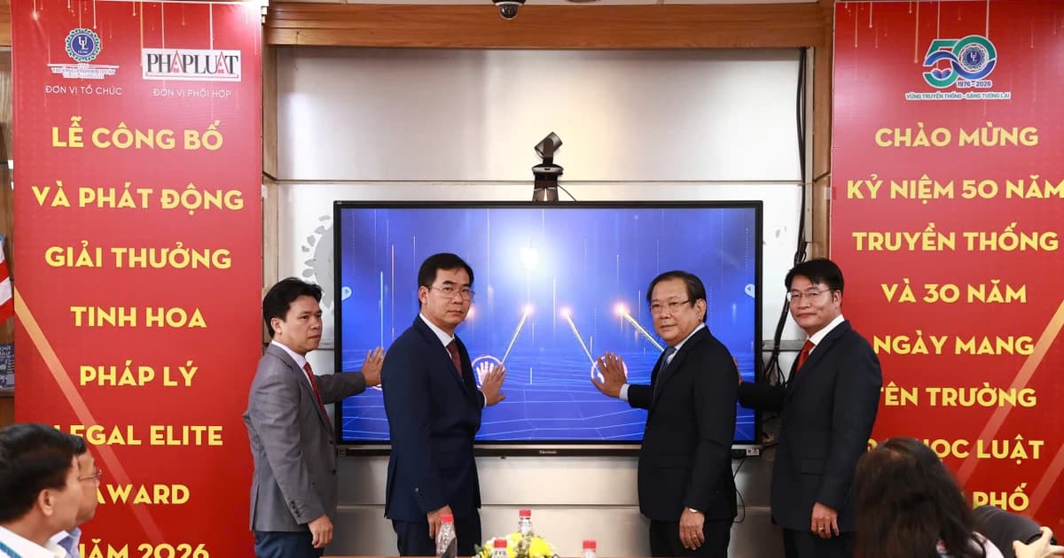 Giải thưởng Tinh hoa Pháp lý tôn vinh trí tuệ ngành luật