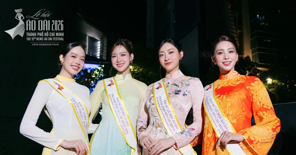 Chiêm ngưỡng màn trình diễn ấn tượng của các Đại sứ Lễ hội Áo dài TPHCM