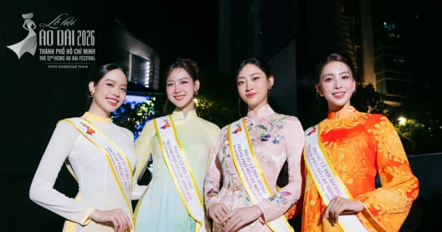 Chiêm ngưỡng màn trình diễn ấn tượng của các Đại sứ Lễ hội Áo dài TPHCM