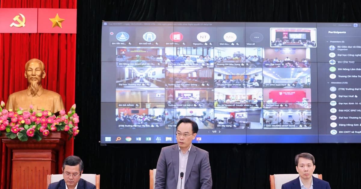 Nóng trong tuần: Trường ĐH triển khai Nghị quyết 57; Bộ GD&ĐT có tân Thứ trưởng