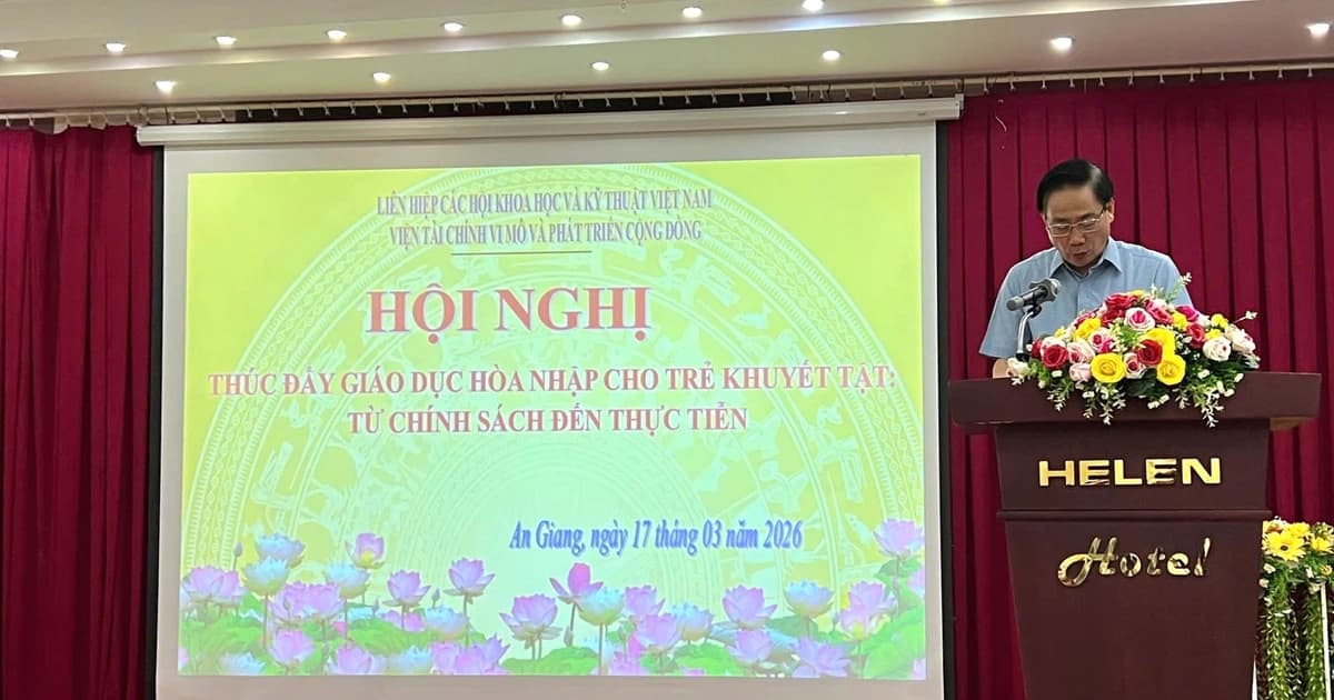 An Giang quan tâm công tác giáo dục hòa nhập cho trẻ khuyết tật