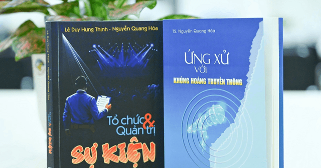 Ra mắt hai cuốn sách về xử lý khủng hoảng truyền thông và quản trị sự kiện