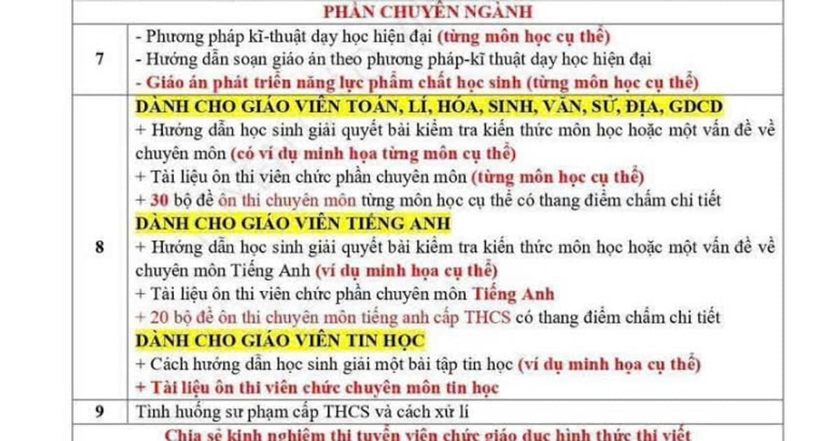 Quảng Trị: Rộ 'chợ đen' tài liệu ôn thi viên chức, Sở GD&ĐT đề nghị công an vào cuộc