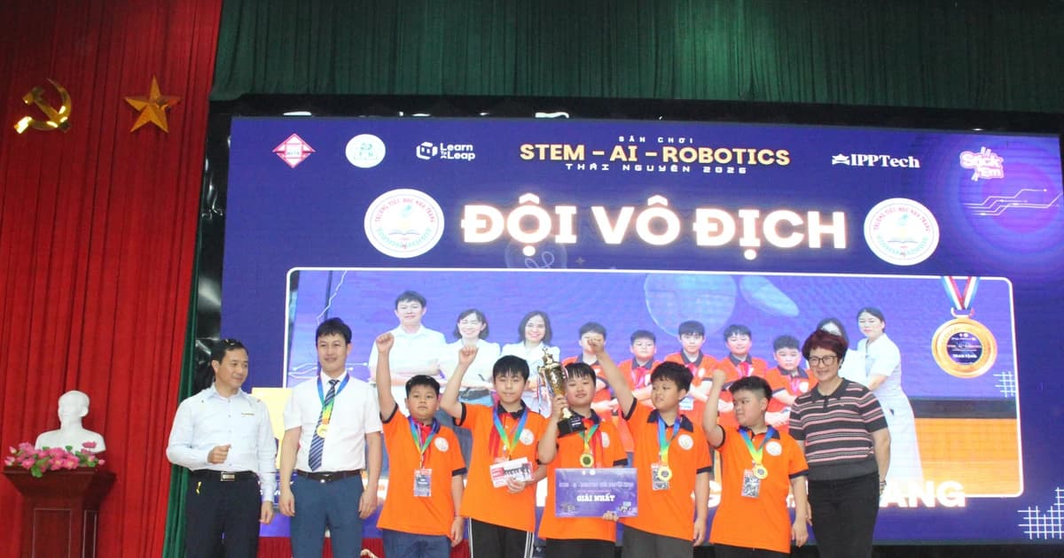 Xây dựng năng lực tư duy, sáng tạo từ sân chơi công nghệ
