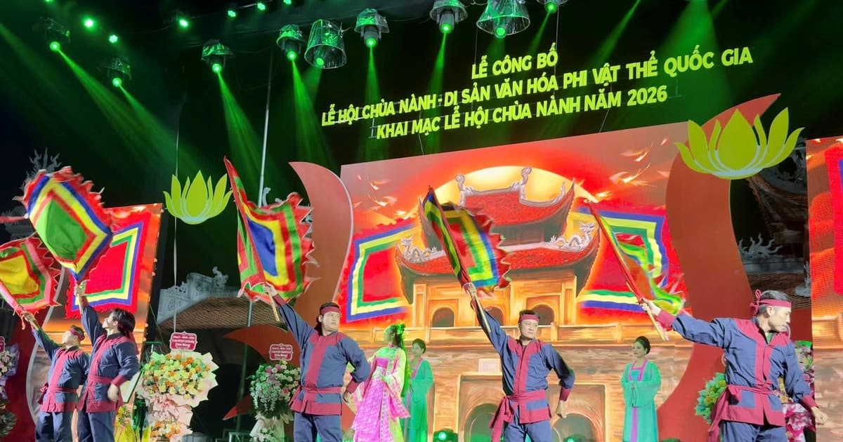 Khai mạc Lễ hội Chùa Nành 2026, đón nhận Di sản văn hóa phi vật thể quốc gia