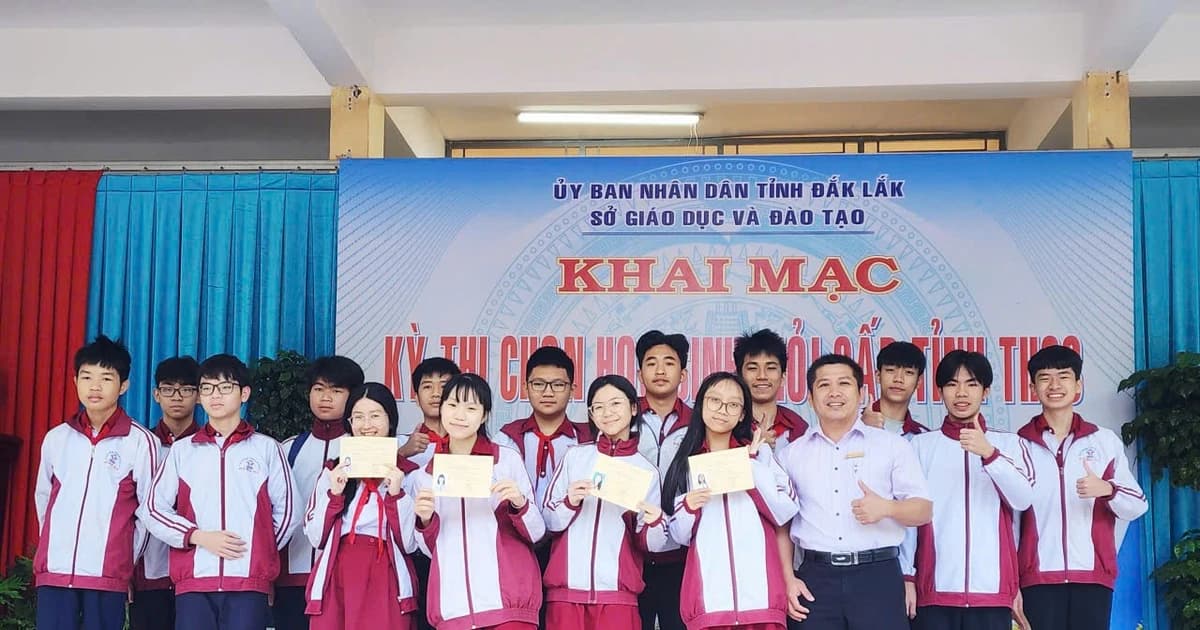 Hơn 2.800 thí sinh dự Kỳ thi chọn học sinh giỏi cấp THCS tỉnh Đắk Lắk