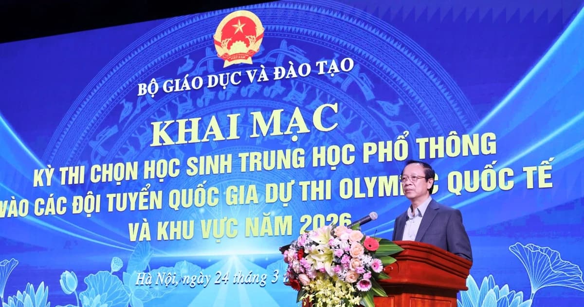 Nóng trong tuần: Chọn đội tuyển dự thi Olympic quốc tế; tuyên dương sinh viên cứu người