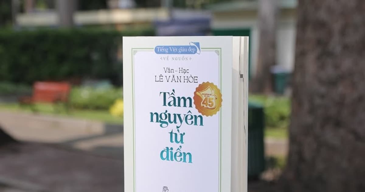 Tái bản 'Tầm nguyên từ điển' - cuốn sách quý truy tìm nguồn gốc của từ