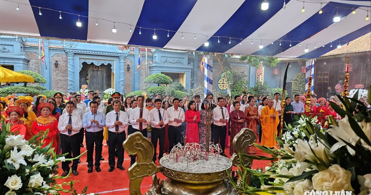 Hải Phòng: Đặc sắc lễ hội truyền thống Nữ tướng Lê Chân