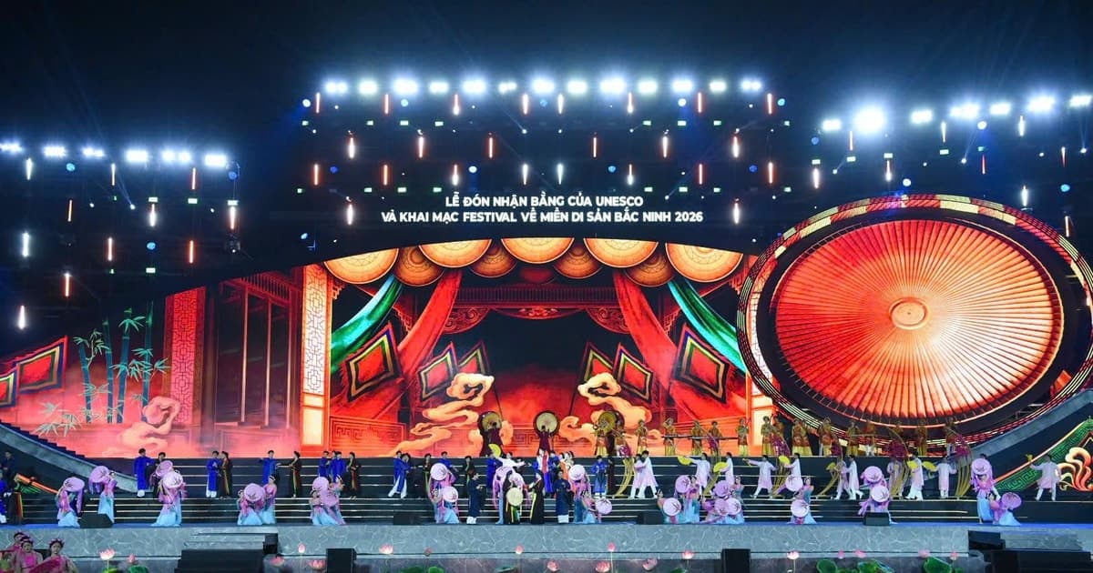 ​Bắc Ninh: Rạng rỡ đêm hội vinh danh di sản và khai mạc Festival 2026