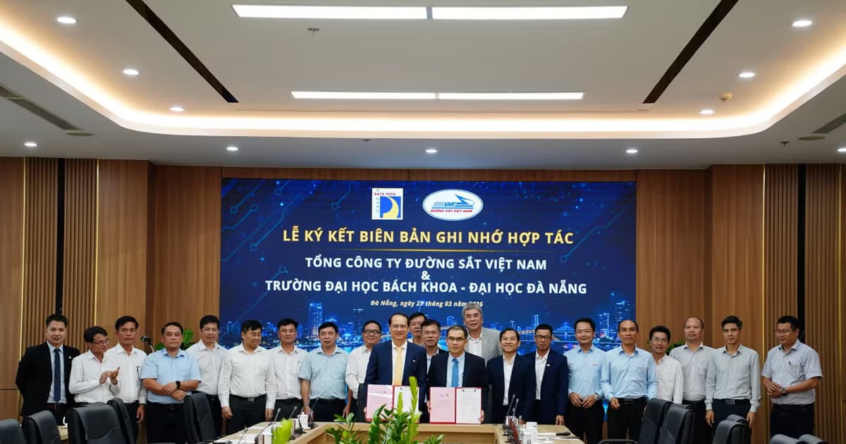Trường ĐH Bách khoa Đà Nẵng khởi động đào tạo nhân lực đường sắt tốc độ cao