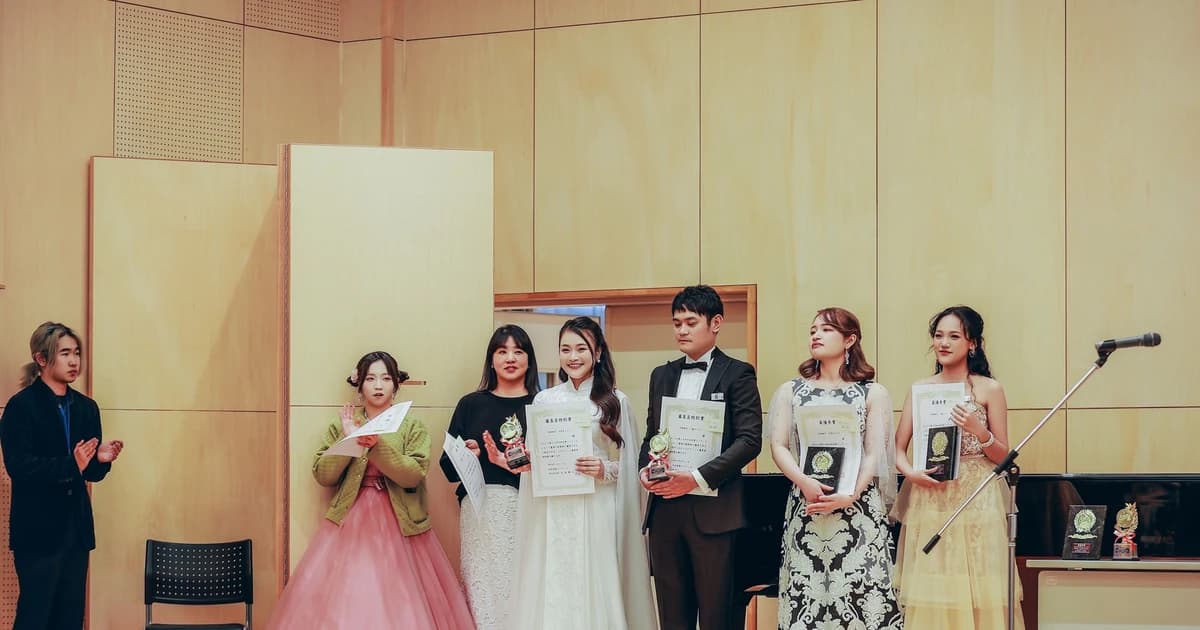 Việt Nam thắng lớn tại Cuộc thi Âm nhạc Kyushu 2026