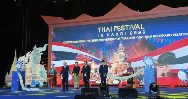 Khai mạc lễ hội 'Thai Festival 2026' tại Hoàng thành Thăng Long