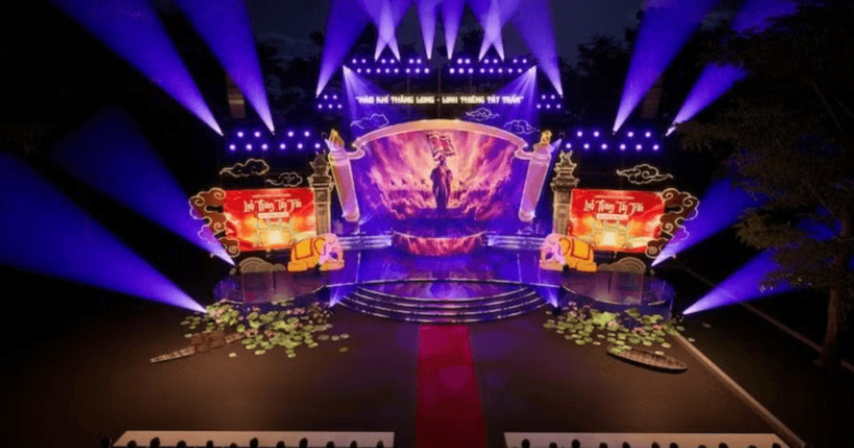 'Hào khí Thăng Long - Linh thiêng Tây Trấn' diễn ra tối nay 28/3