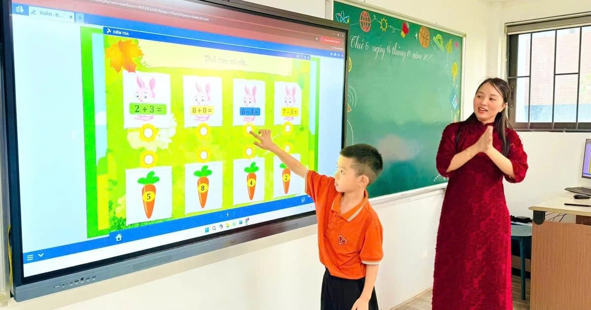 Bước chuyển mình từ những lớp học số