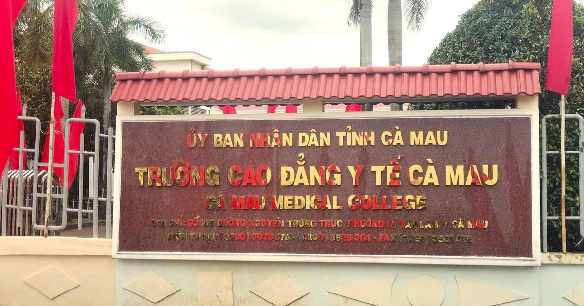 Cà Mau trình phương án sáp nhập các trường Cao đẳng Y tế