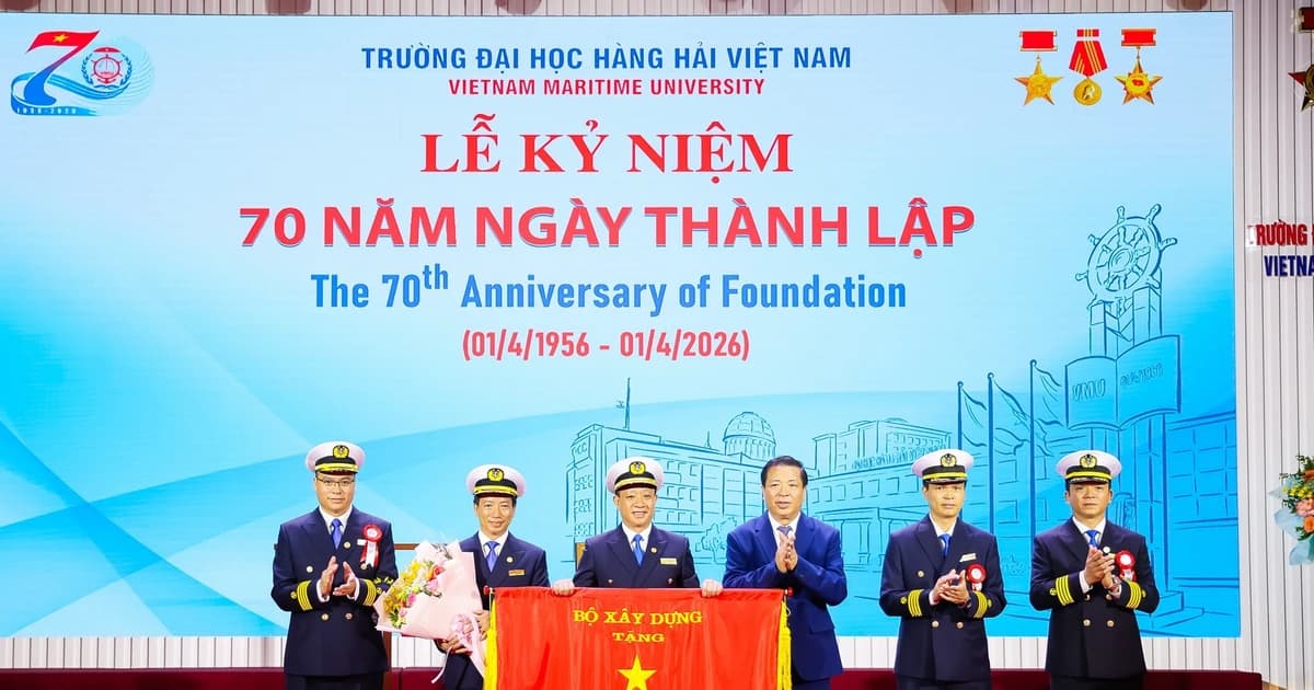 Trường Đại học Hàng hải Việt Nam kỷ niệm 70 năm Ngày thành lập