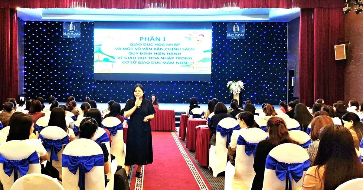 Thái Nguyên nỗ lực thay đổi thực tiễn giáo dục hòa nhập cho trẻ Mầm non