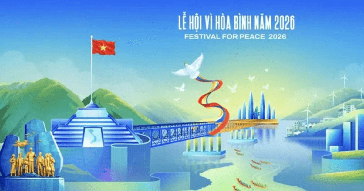 Quảng Trị công bố bộ nhận diện Lễ hội Vì Hòa bình 2026