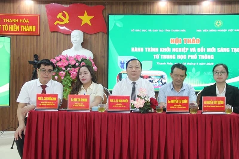 Khơi dậy tinh thần khởi nghiệp cho học sinh Thanh Hóa