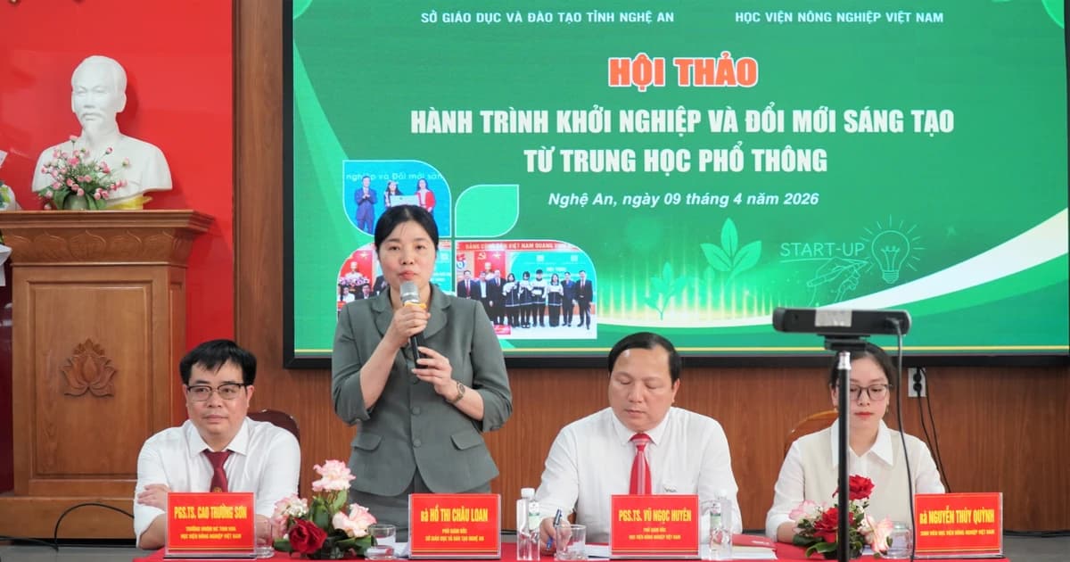Định hình tư duy, kỹ năng nghề nghiệp sớm cho học sinh THPT