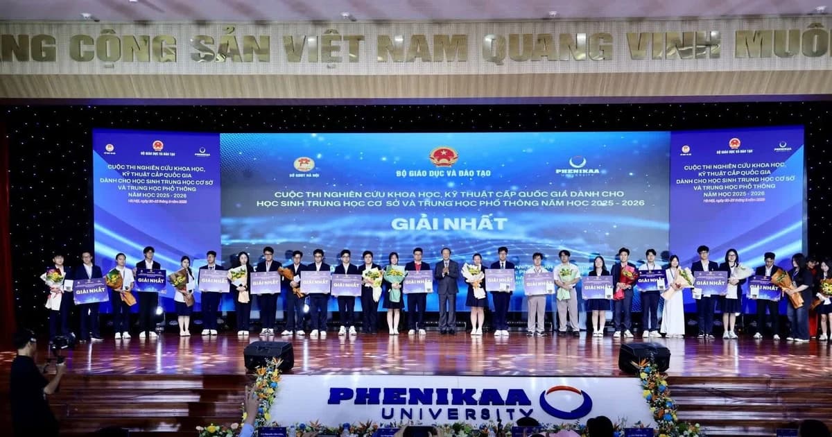 Bộ GD&ĐT phản hồi chính thức về liêm chính khoa học tại Cuộc thi KHKT