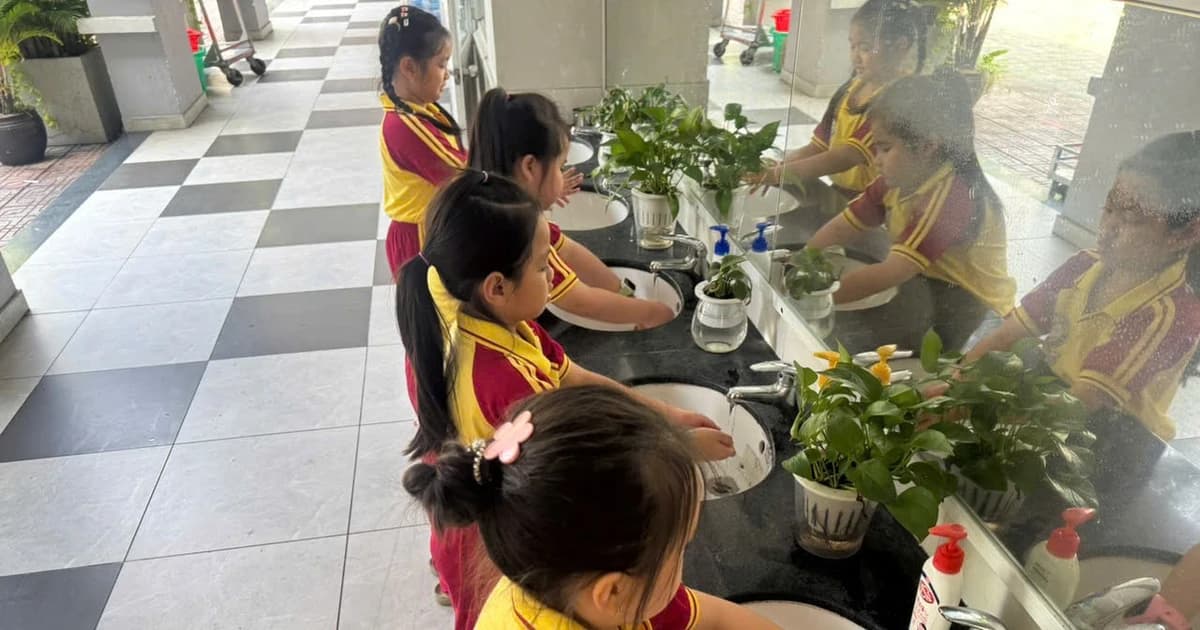 Trường học TPHCM siết quy trình phòng chống tay chân miệng