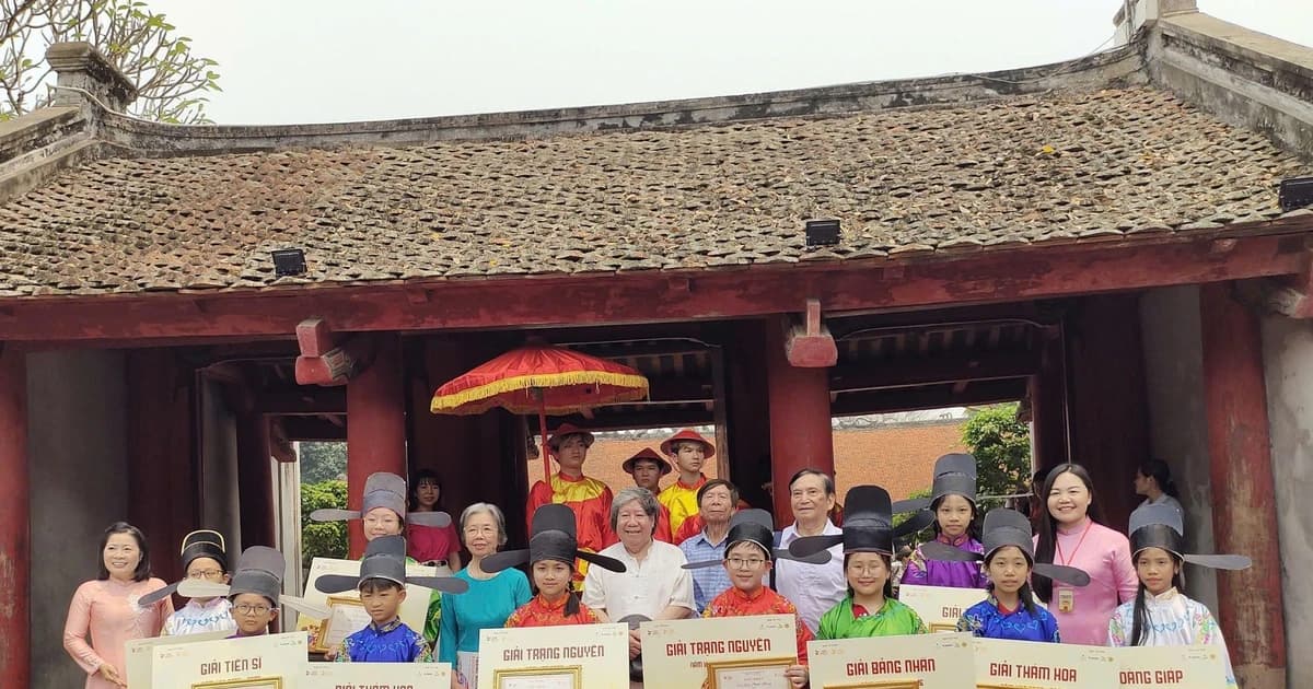 Vinh danh 329 học sinh xuất sắc tại Hội thi Đình Trạng Nguyên Tiếng Việt 2025-2026