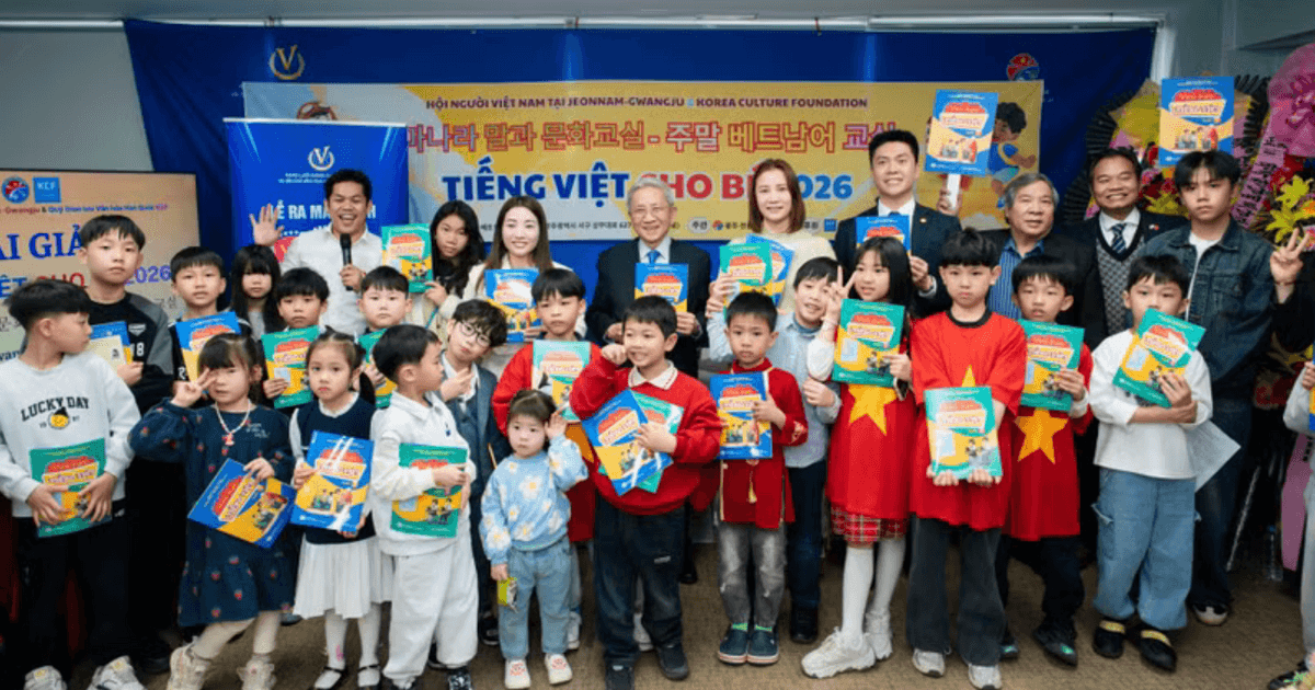 Thúc đẩy dạy tiếng Việt trong cộng đồng người Việt tại Hàn Quốc