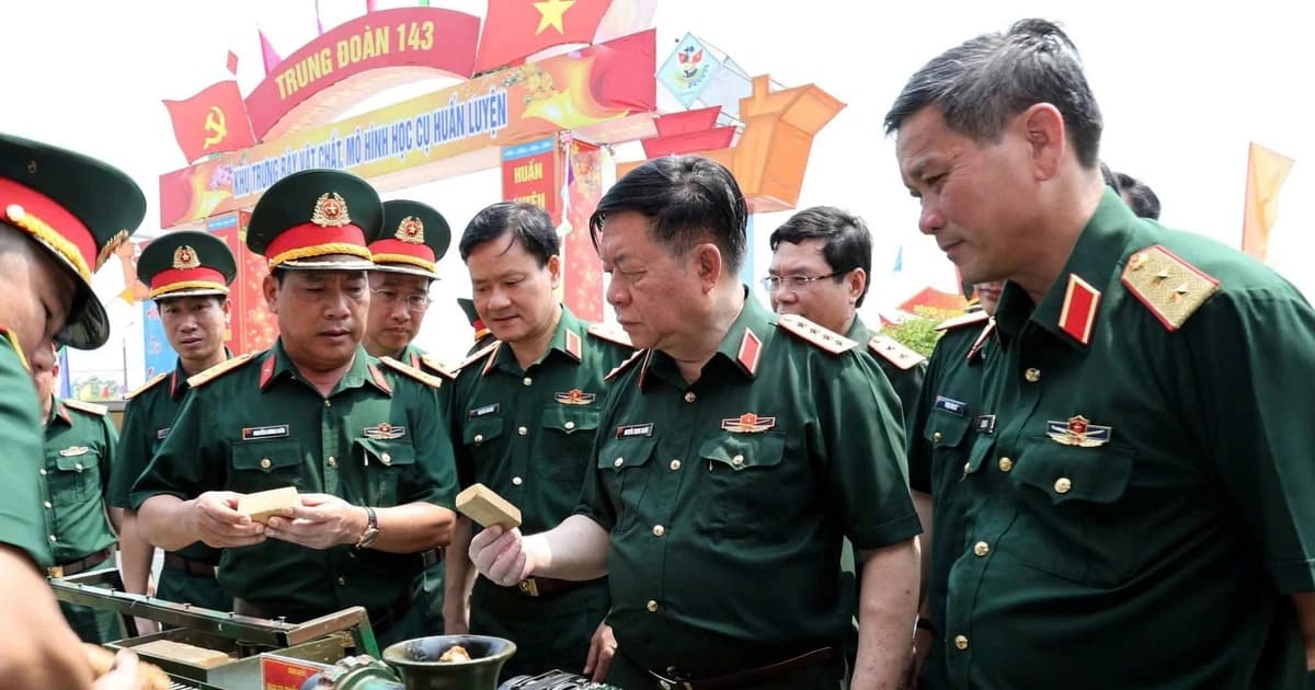 Tạo nền tảng vững chắc cho học viên Thiếu sinh quân ngay từ những ngày đầu