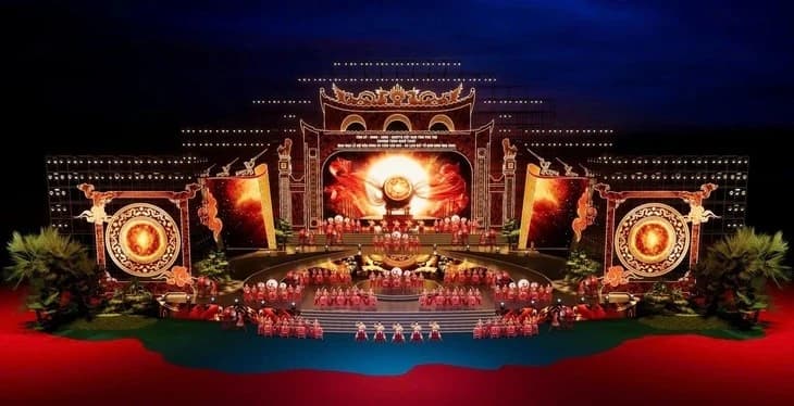 Đêm khai mạc Lễ hội Đền Hùng: Khơi dậy dòng chảy văn hóa ngàn năm