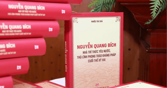 Ra mắt sách về thủ lĩnh phong trào Cần Vương Nguyễn Quang Bích