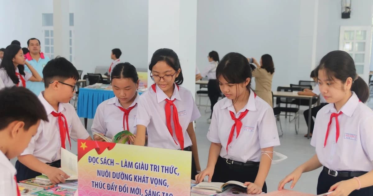 Nuôi dưỡng văn hóa đọc cho học sinh
