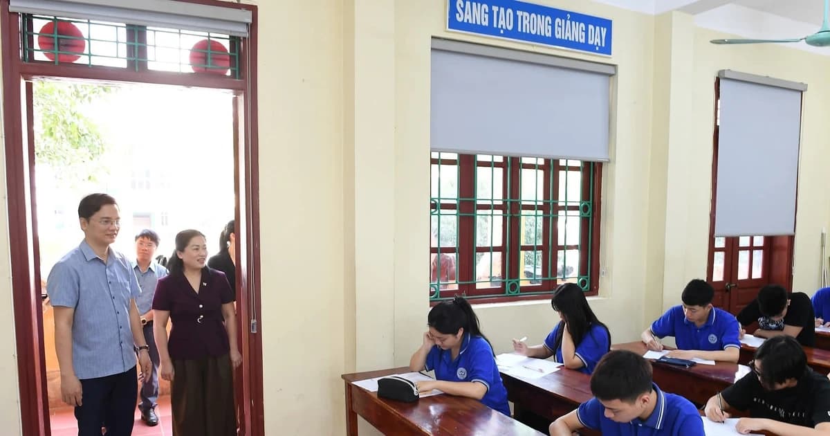 Tuyên Quang khảo sát sớm, quyết tâm cao cho Kỳ thi tốt nghiệp THPT 2026