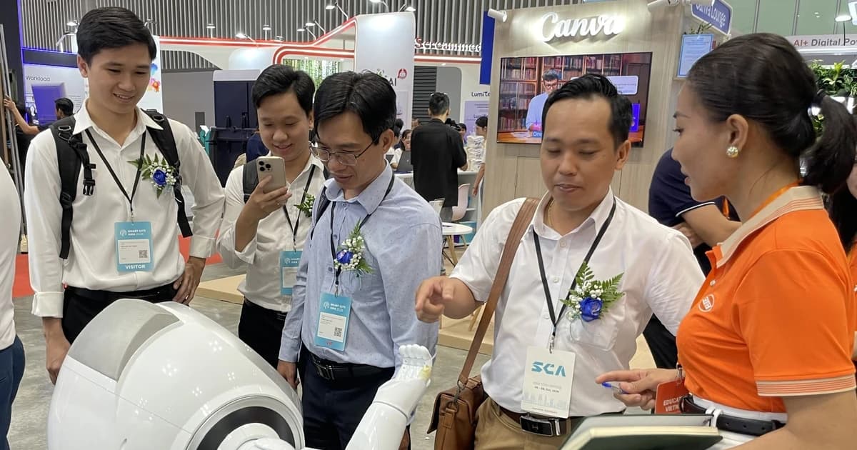500 gian hàng tham gia Triển lãm quốc tế đô thị thông minh Châu Á