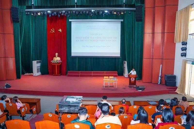 Sẵn sàng nhân lực cho công tác kiểm tra coi thi tốt nghiệp THPT năm 2026
