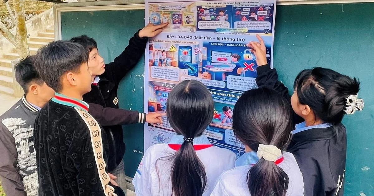 An toàn không gian mạng học đường: Giúp học sinh tự bảo vệ mình