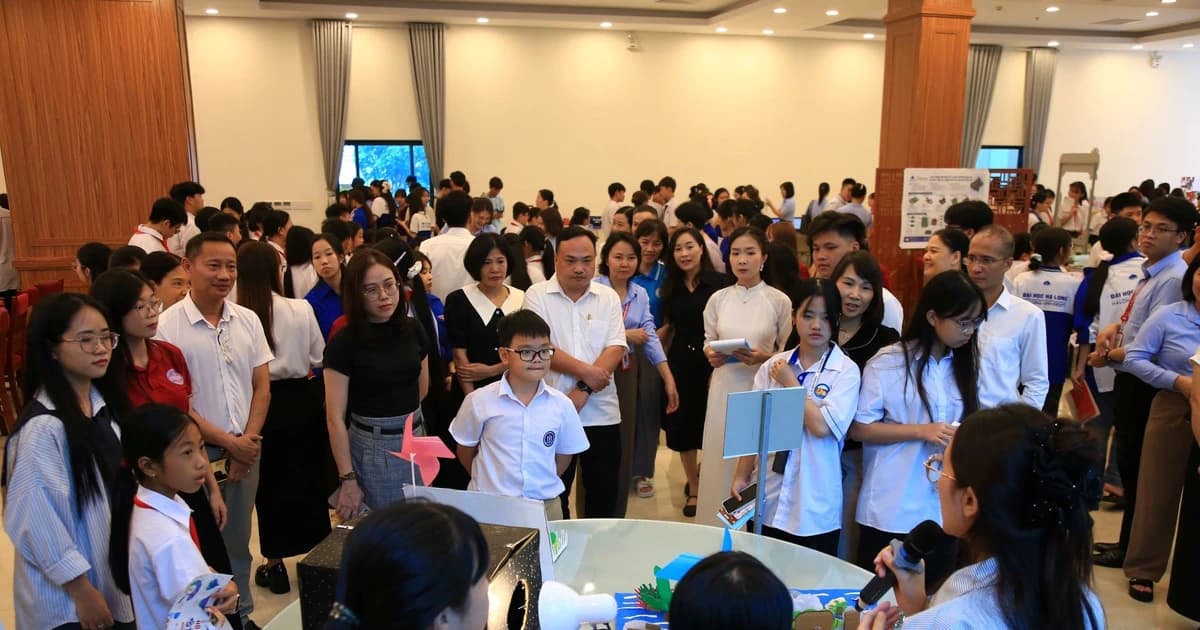 Sôi nổi Ngày hội STEM HALOU 2026
