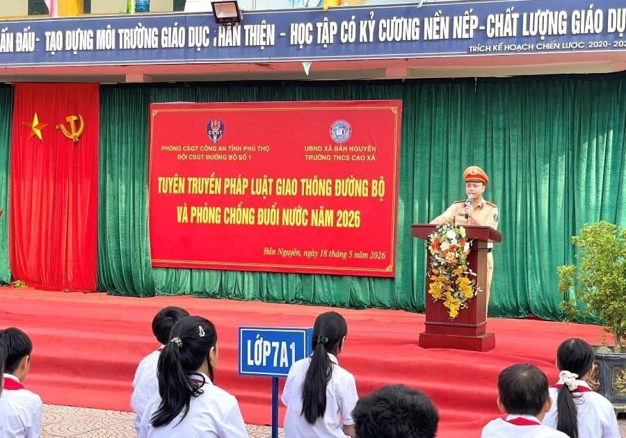 Trường học ở Phú Thọ tăng kỹ năng phòng chống đuối nước cho học sinh