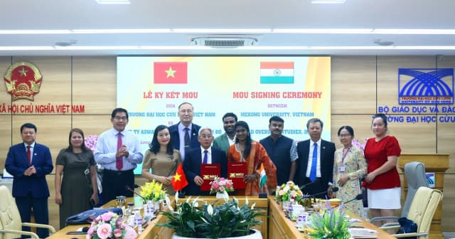 Trường Đại học Cửu Long đào tạo Bác sĩ Y khoa cho sinh viên Ấn Độ