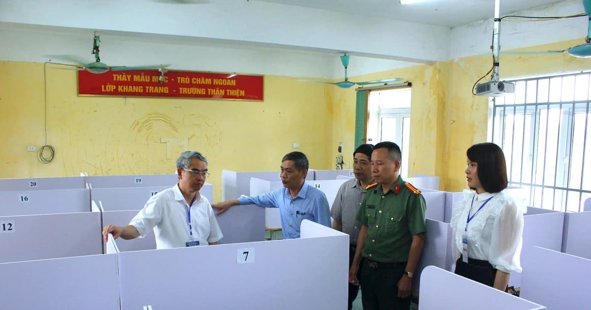 Hưng Yên thành lập 18 đoàn kiểm tra các điểm thi vào lớp 10