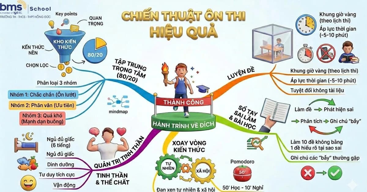 Chiến lược ‘về đích’ giúp đạt điểm cao môn Toán thi tốt nghiệp THPT