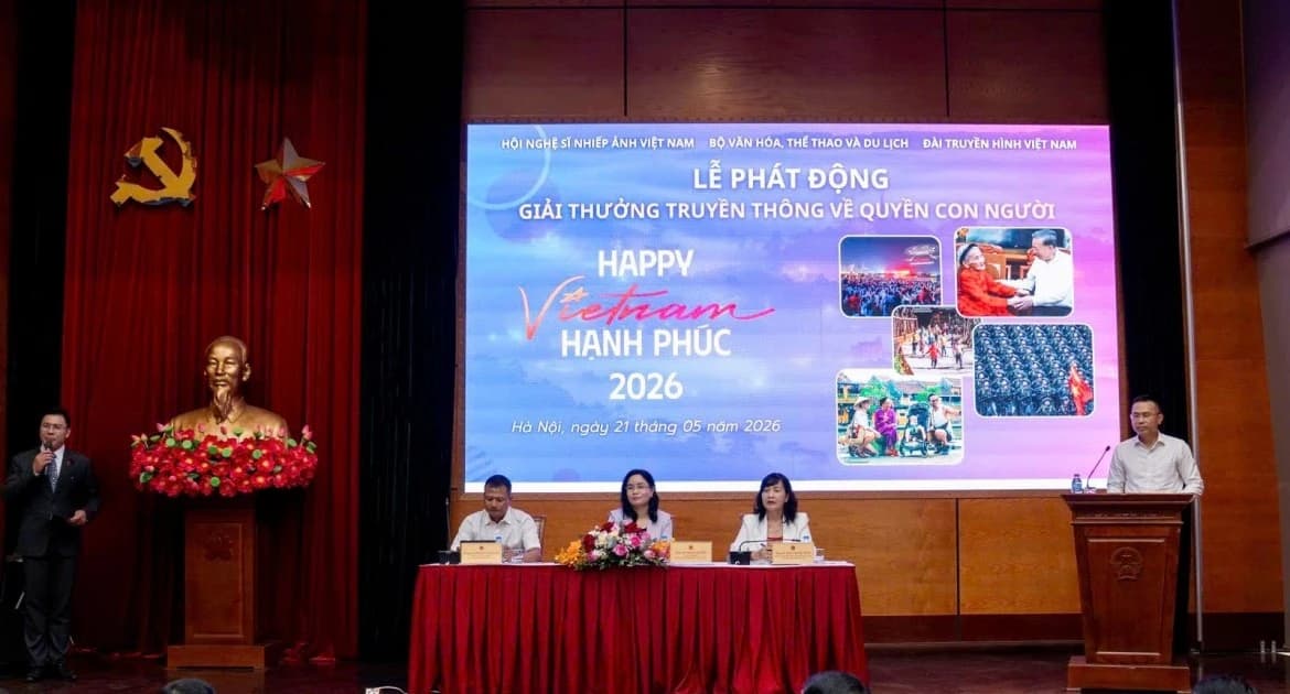 Phát động Giải thưởng 'Việt Nam hạnh phúc - Happy Vietnam 2026'