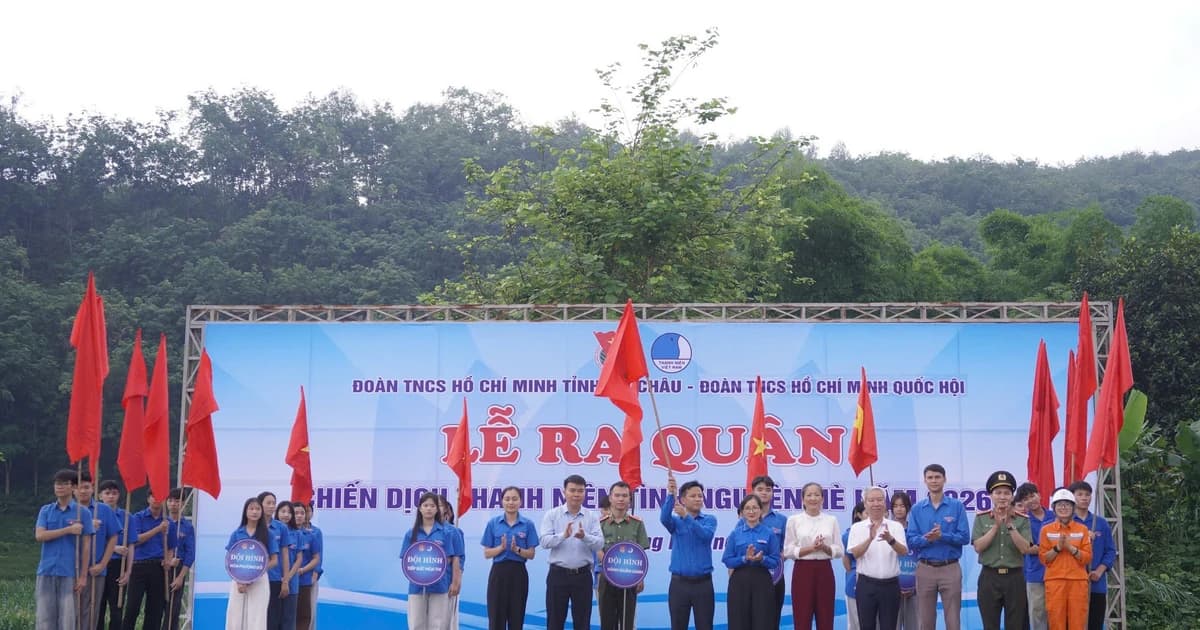 Tuổi trẻ Lai Châu ra quân chiến dịch hè