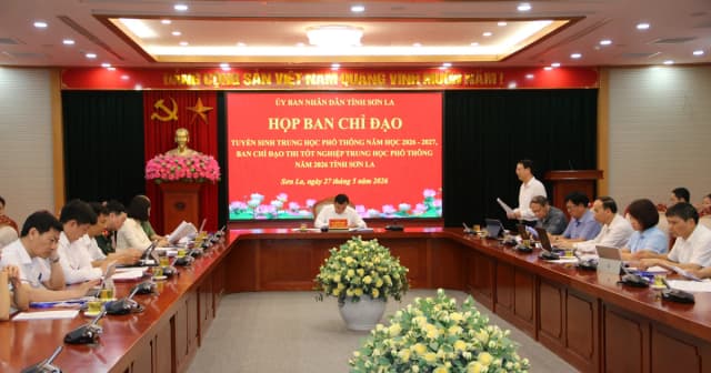 Sơn La họp Ban Chỉ đạo tuyển sinh vào lớp 10 và thi tốt nghiệp THPT